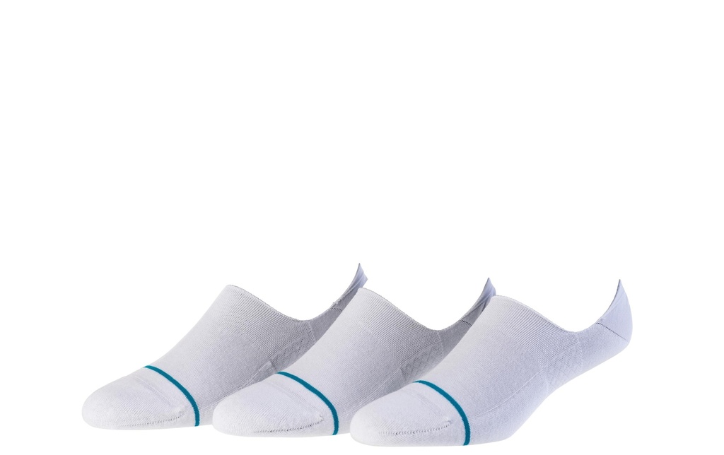 STANCE Chaussettes Icon No Show Blanc Lot de 3