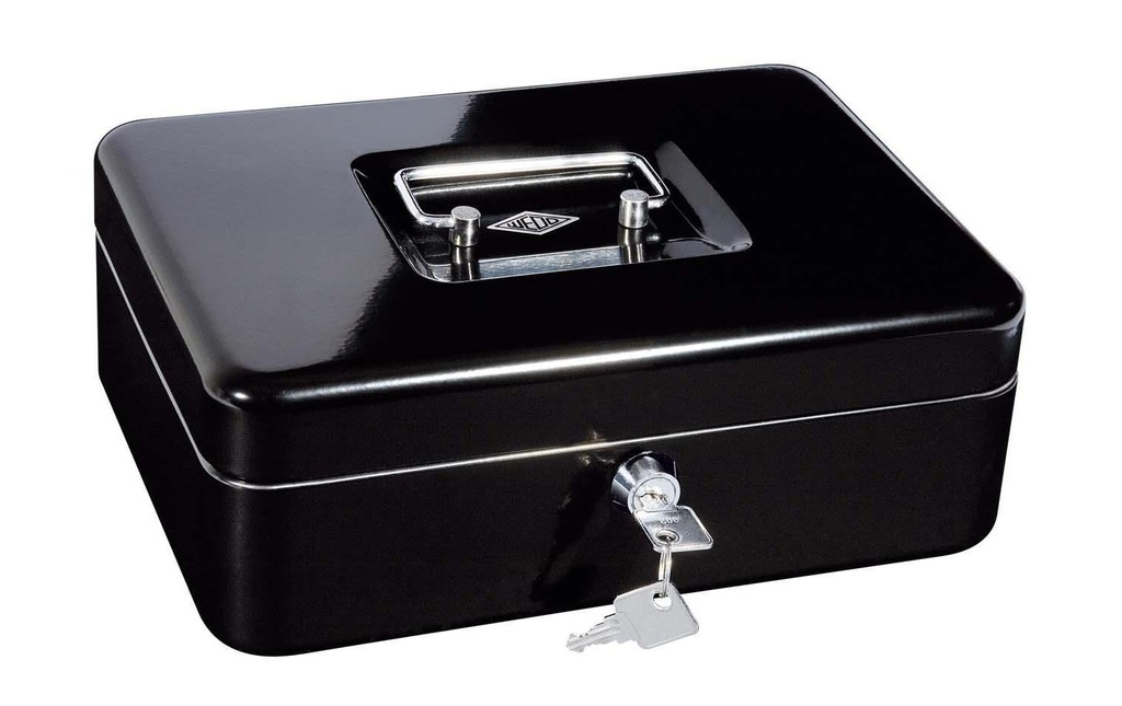 [404145209] WEDO Caisse monnaie 5 compart.noir