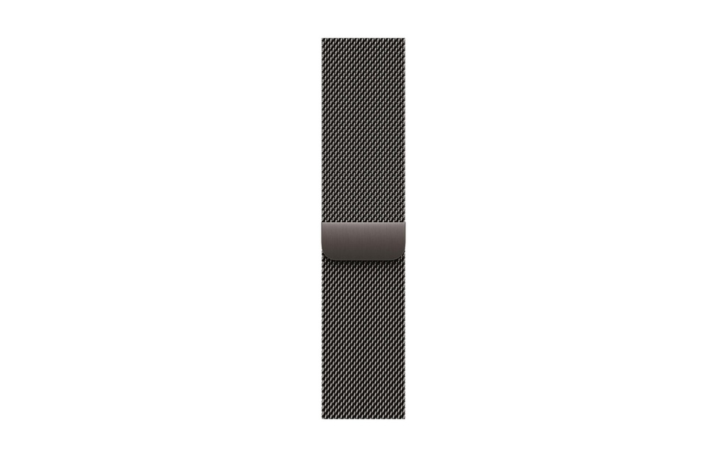 Apple Boucle milanaise 42 mm Gris foncé