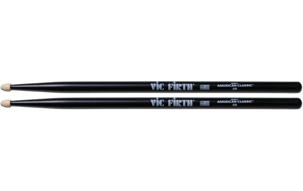 Vic Firth Baguettes de batterie 5BB – 1 Paire/s