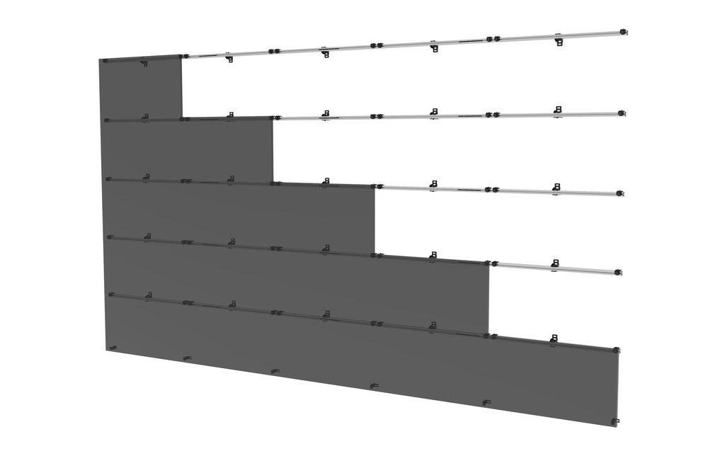 Peerless-AV Support mural DS-LEDUNV960-5x5 LED Tiles jusqu'à 960mm