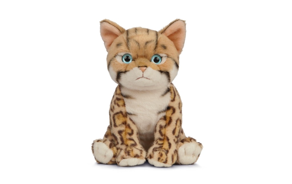 Living Nature Peluche Chaton du Bengale 16 cm