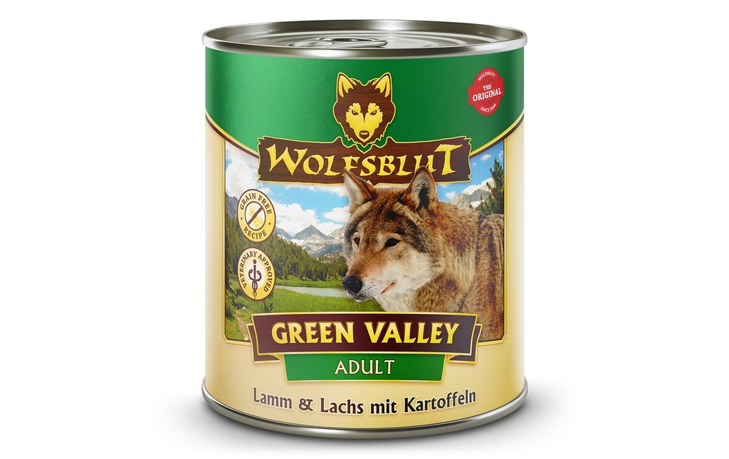 Wolfsblut Alimentation humide Dog Green Valley, 800 g