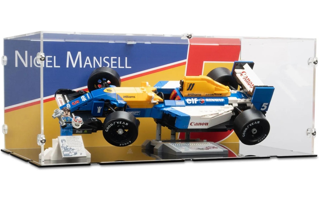 iDisplayit Présentoir acrylique Williams Racing FW14B avec Nigel Mansell 10353