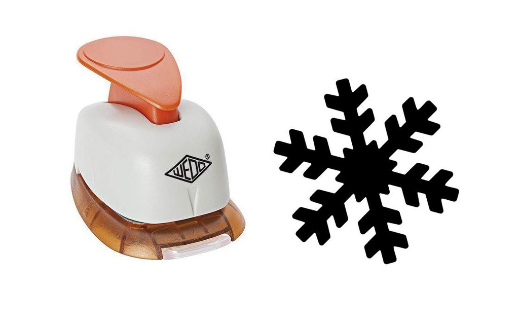 WEDO Estampe motif grd.flocon neige