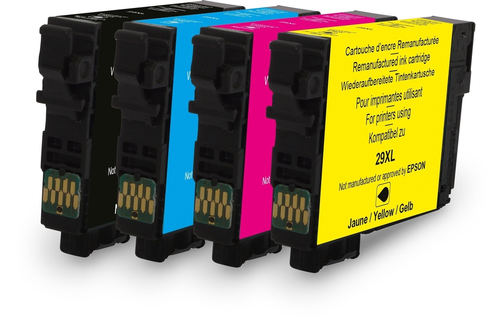 Generic Ink Encre Epson 29 XL Multipack Magenta/Yellow/noir/Cyan