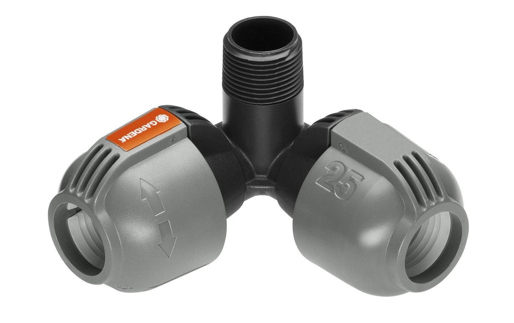 GARDENA Raccord coudé 2783, 25 mm x 3/4-Aussengewinde