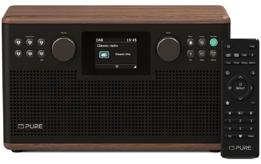 Pure Radio DAB+ Classic H6 Noir