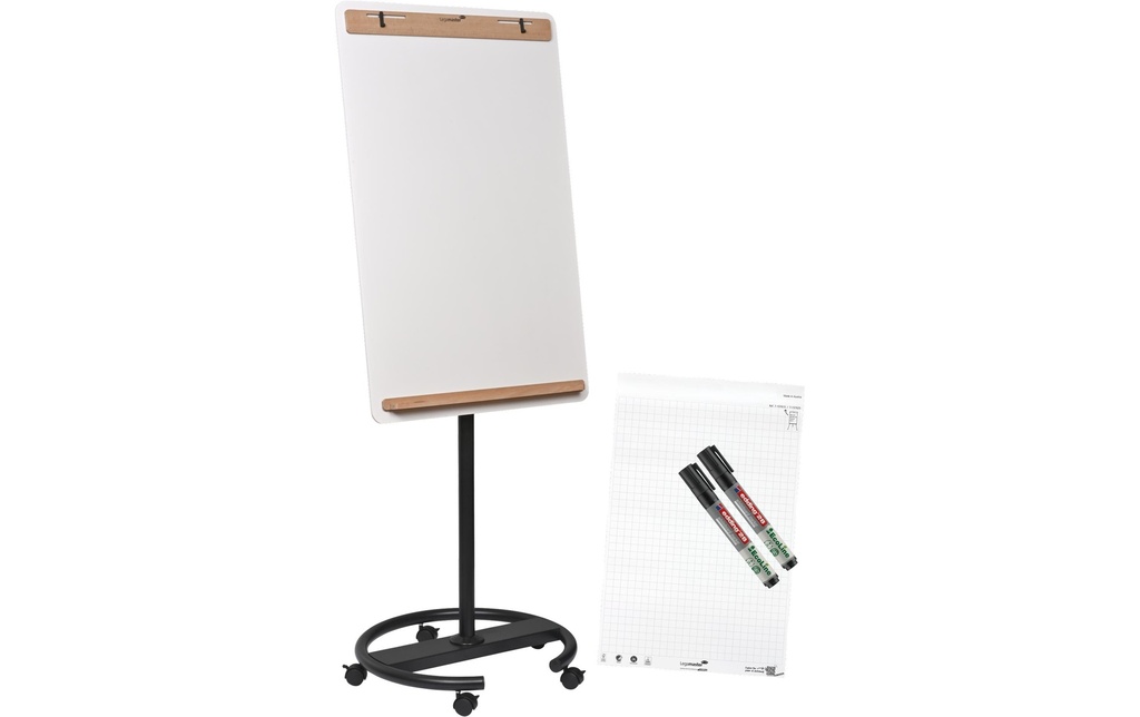 Legamaster Tableau à feuilles SKETCH Infinite pied rond 110 x 69 cm