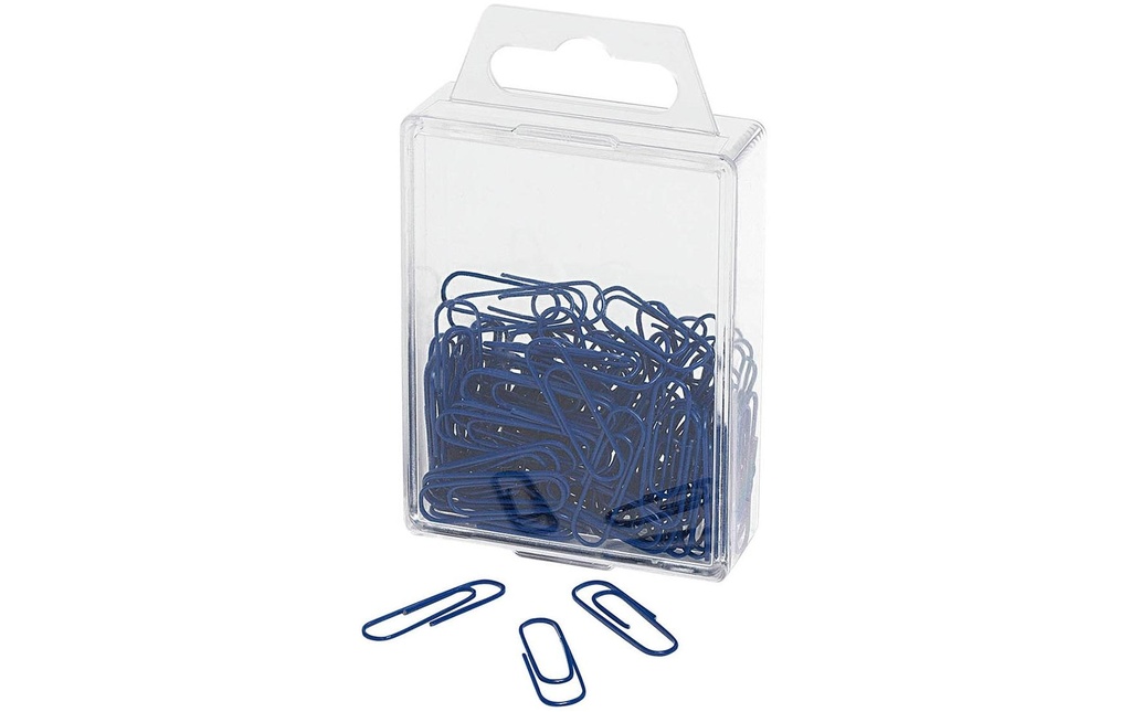WEDO Trombones 27mm bleu 100pc (100 pces)