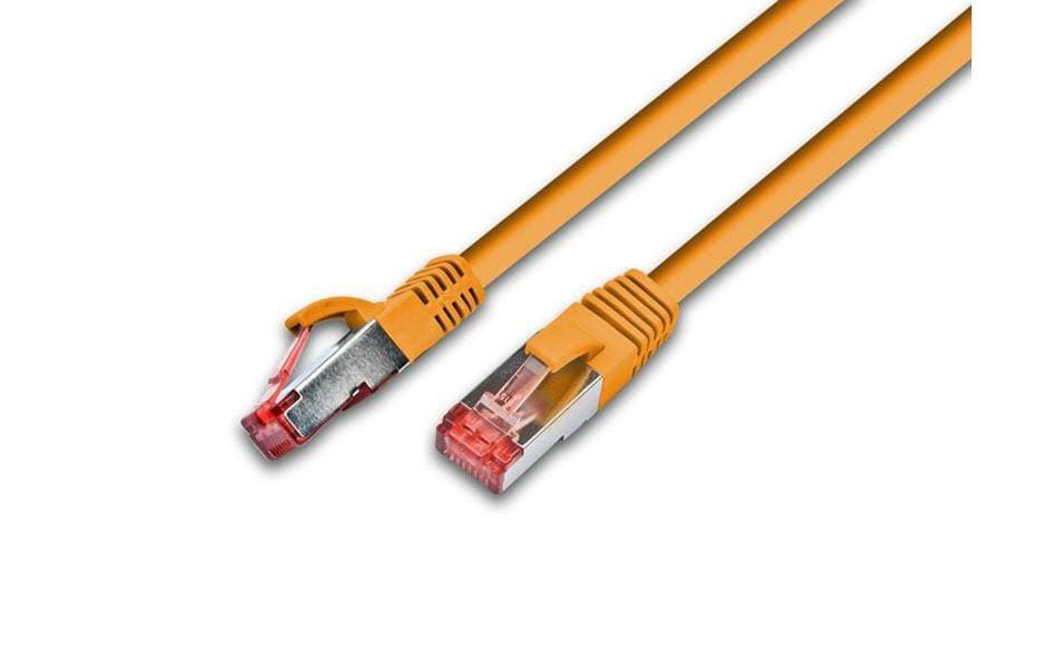 Wirewin Câble patch RJ-45 - RJ-45, Cat 6A, S/FTP, 10 m, Orange