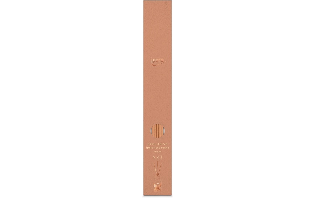 ipuro Bâtonnets de remplacement Feve Tonka 5 pièces pour 240 ml