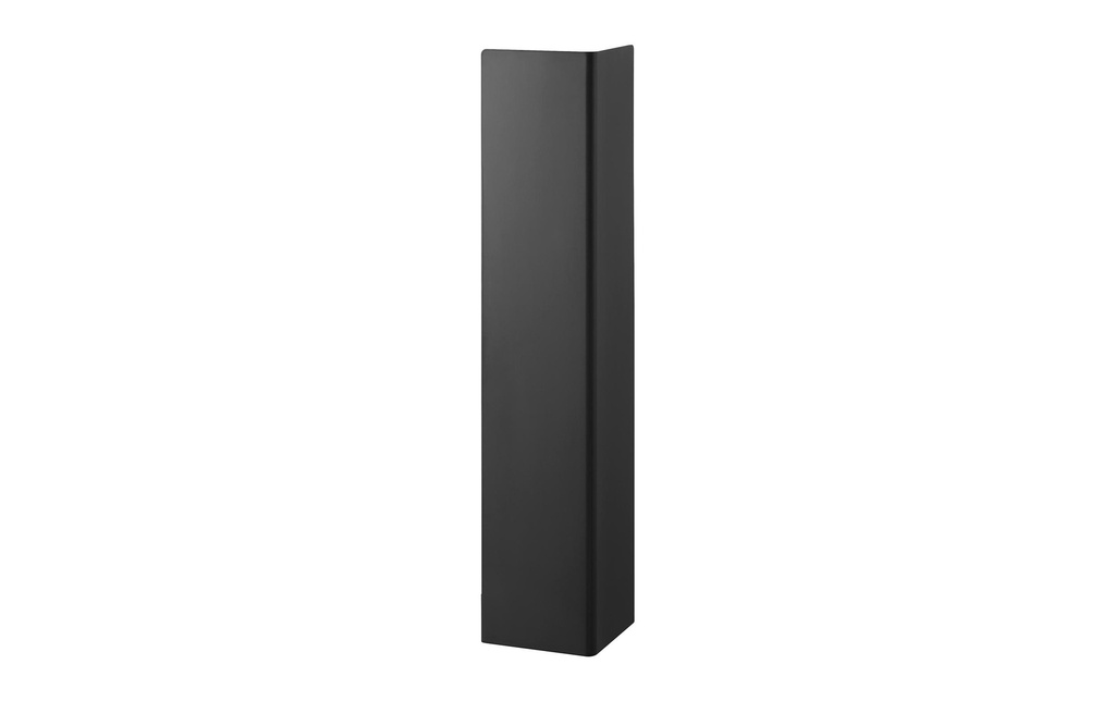 Yamazaki Porte-rouleau pour papier toilette Tour avec roulettes 16 x 80.5 cm, noir