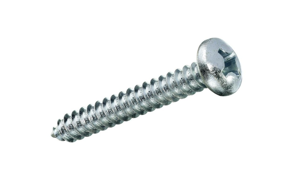 FTM Vis à tôle Tête de lentille 2.9 x 13 mm Acier, 24 pièces