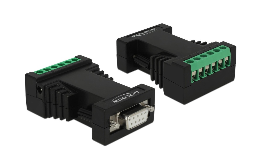 Delock Connecteur RS232 - RS422/485 Protection ESD, isolateur
