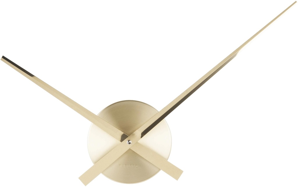 KARLSSON Horloge murale Little Big Time 44 cm, Doré