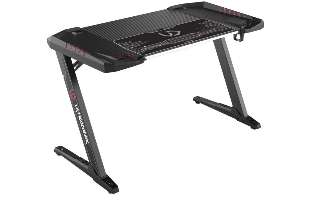 Ultradesk Table de jeu Rocket Noir