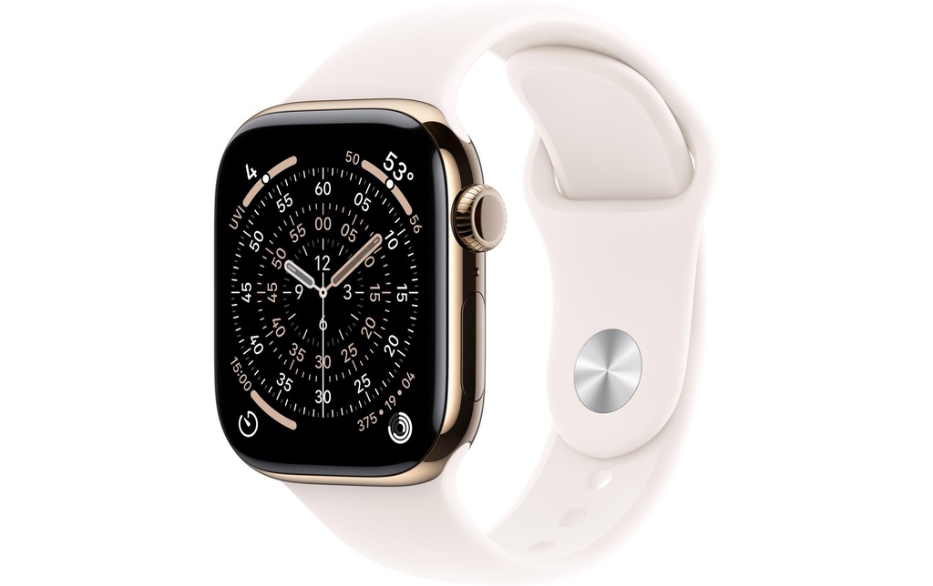 Apple Watch Series 11 42 mm LTE Gold Titanium Light Blush M/L