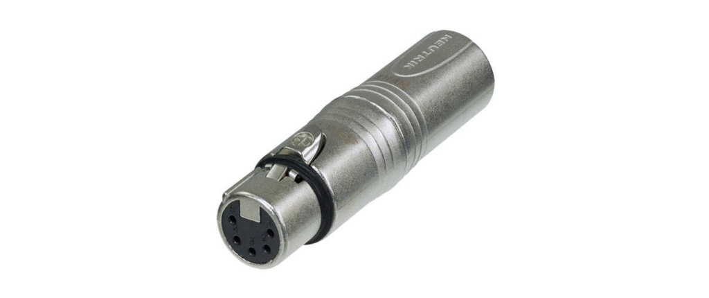 Neutrik Adaptateur DMX NA3M5F