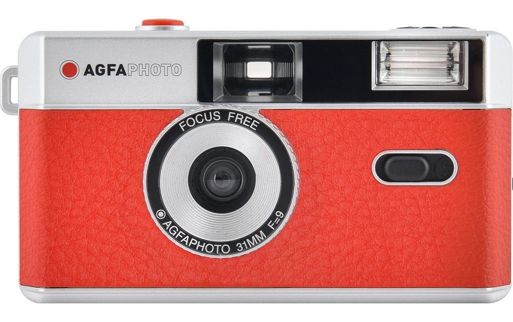 Agfa Caméra analogique 35 mm - Rouge