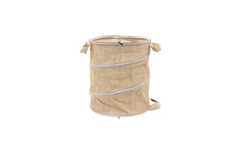 Colibri Récipient tout usage Pop-up Jute 172 l, D56xH70 cm