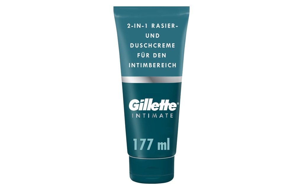 Gillette Crème de rasage et de douche Intimate 2-en-1 177 ml