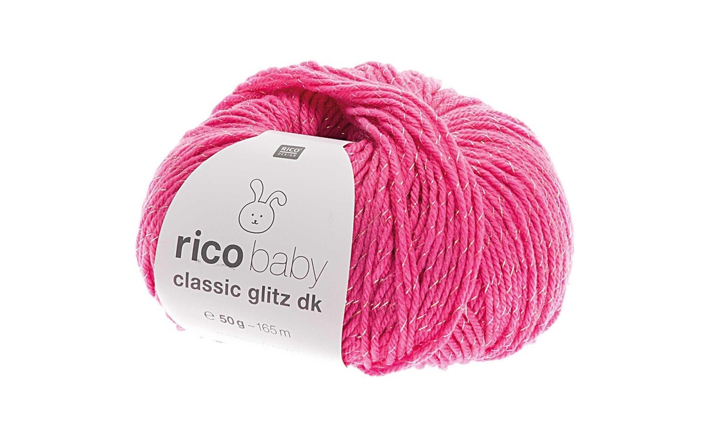 Rico Design Laine Baby Classic Glitz dk 50 g Rose