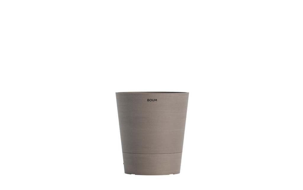 Boum Pot à fleur 15 L Pro Brun