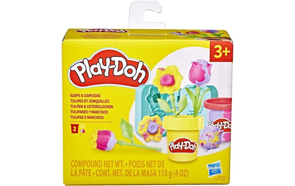 Play-Doh Pâte à modeler Des fleurs en pot Assorti