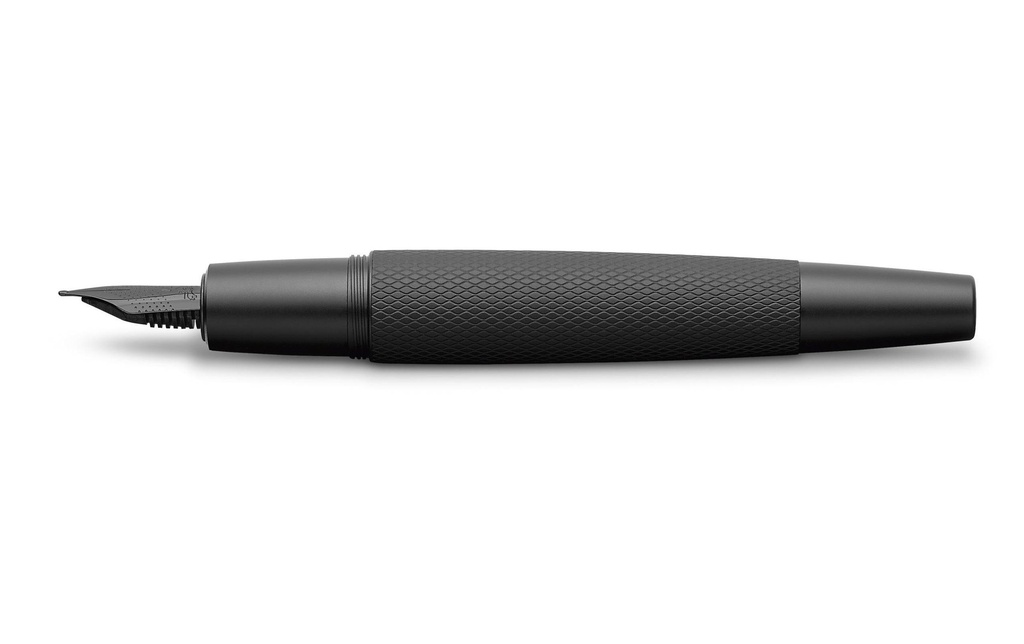 Faber-Castell Stylo plume e-motion moyen (M), Noir