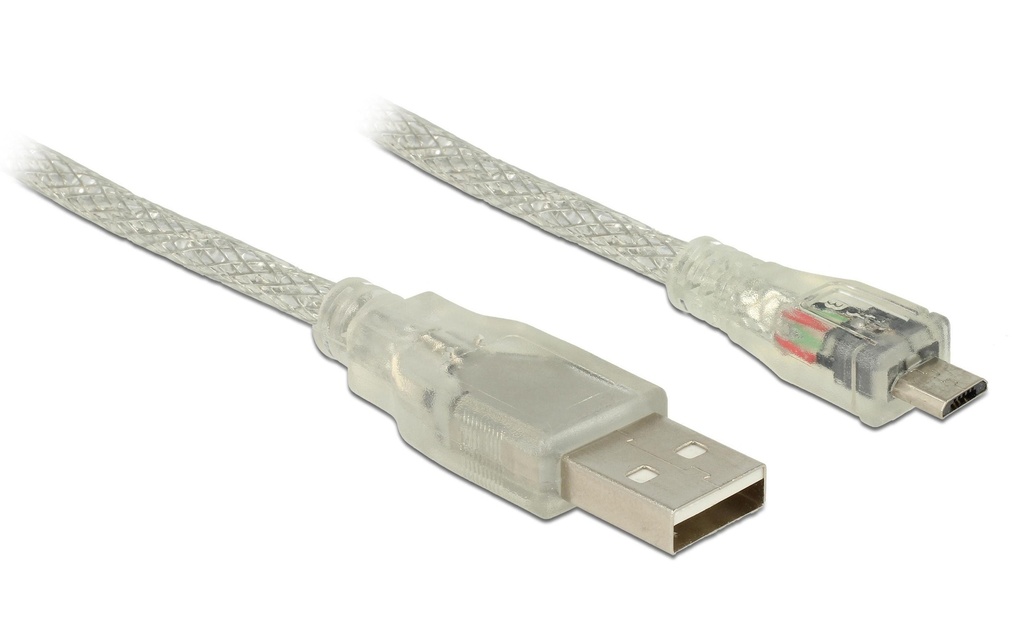 Delock Câble USB 2.0  USB-A - Micro-USB B 2 m
