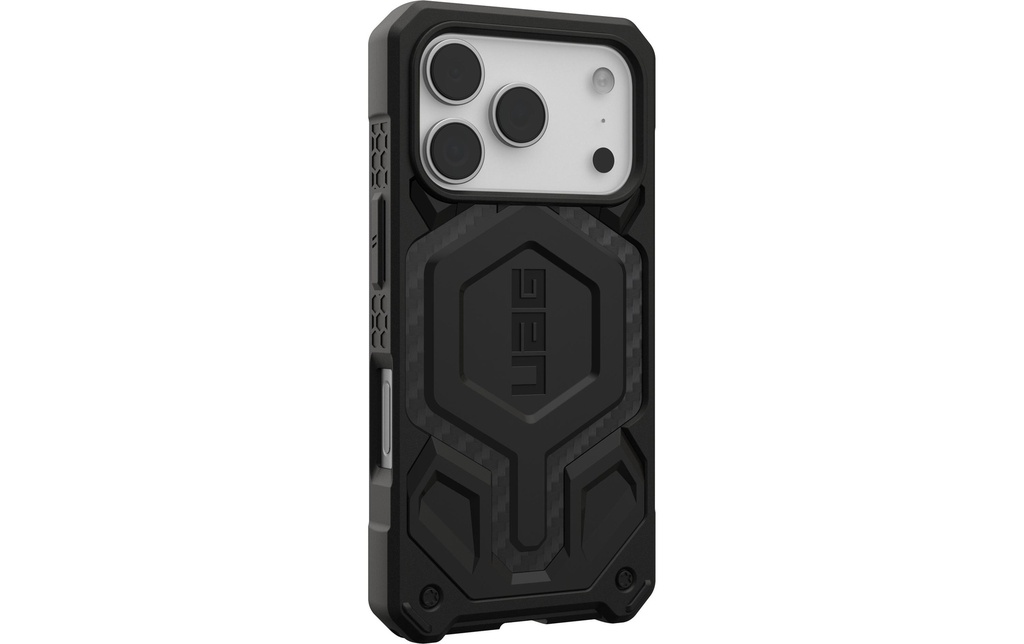 UAG Coque arrière Monarch Pro MS iPhone 17 Pro Carbon Fiber