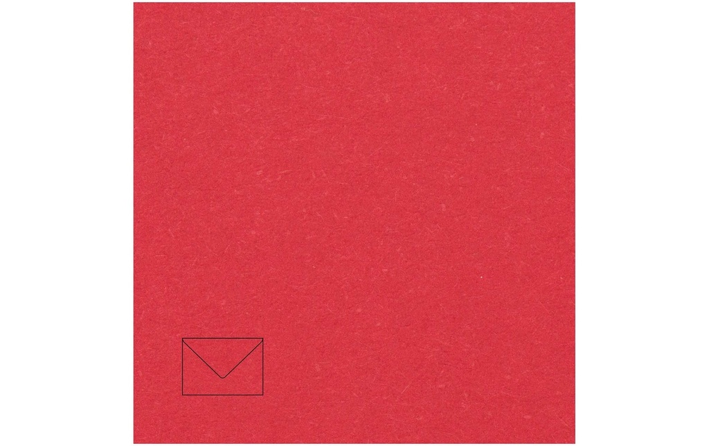 Rico Design Paper Poetry Essentials Enveloppe B6 Rouge