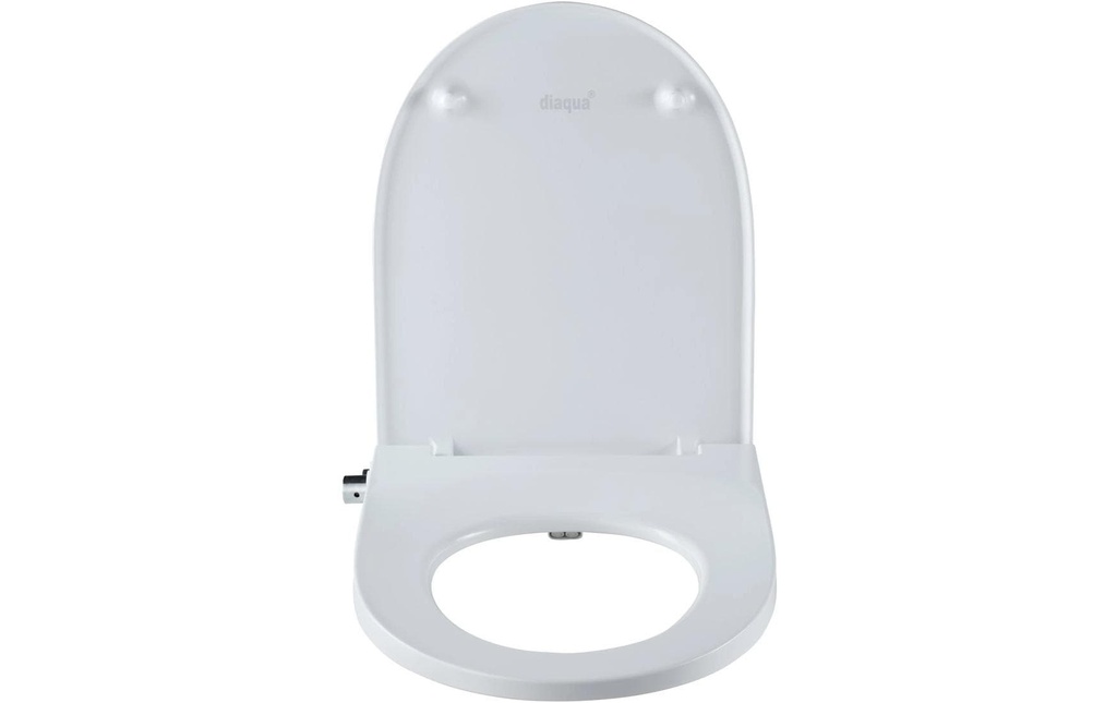 diaqua® Siège de toilette Lavalino avec fonction douche, Blanc