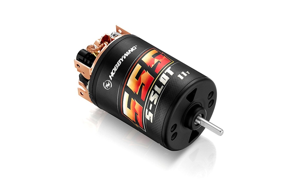 Hobbywing Moteur à brosses Quicrun 555 5-Slot, 11T