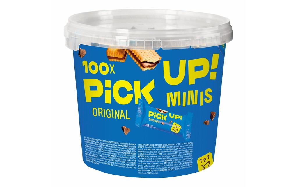 Bahlsen Pick-Up Collation Minis Choco 100 pièces