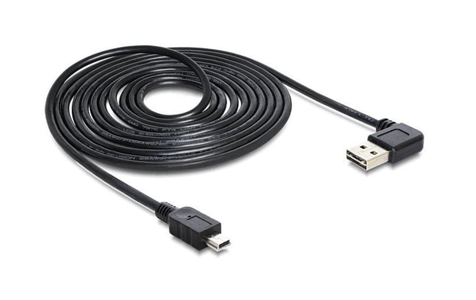 Delock Câble USB 2.0 EASY-USB USB-A - Mini-USB B 3 m