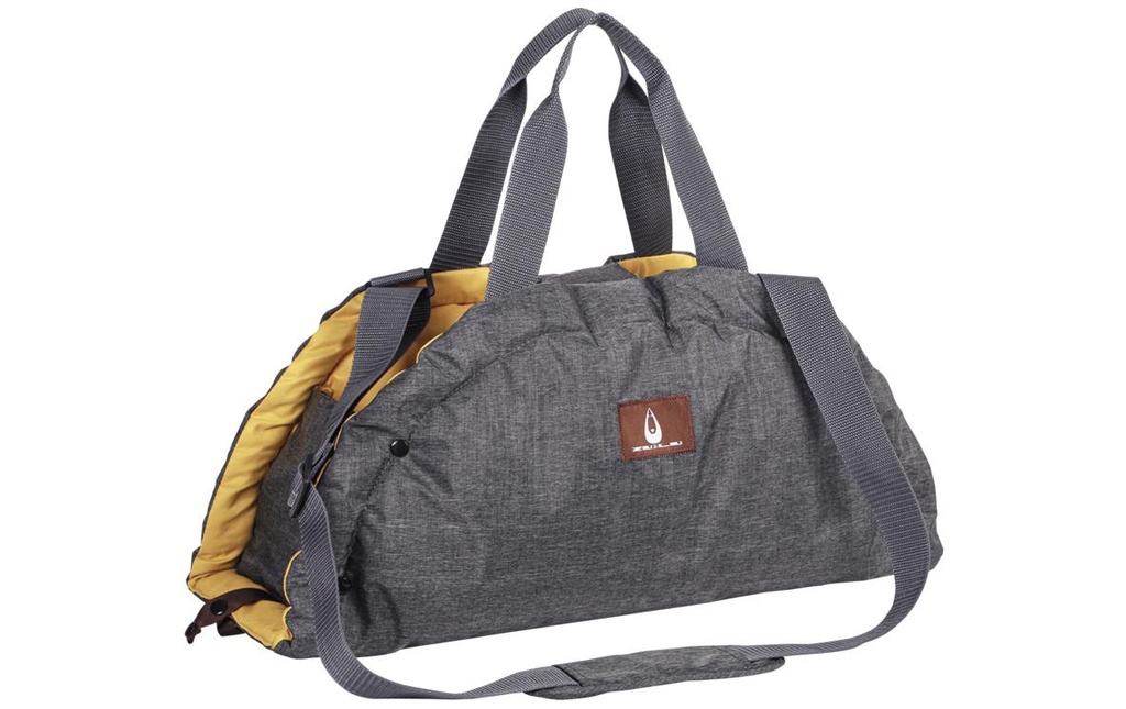 Nobby Sac de transport d’animal Shelly, 72 x 55 cm, gris moutarde