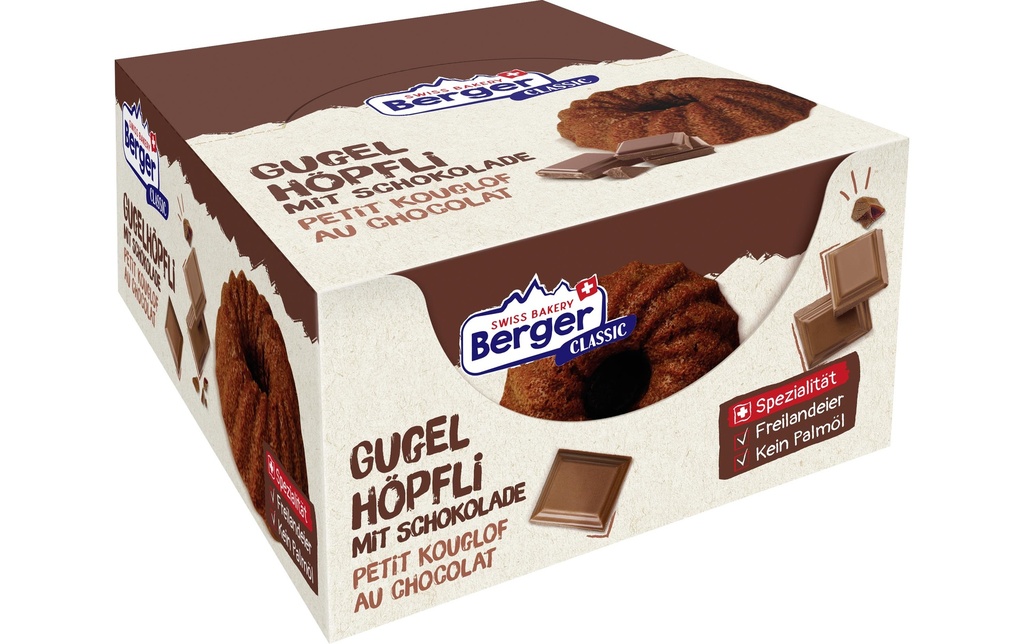 Berger Kouglof au chocolat 12 x 45 g