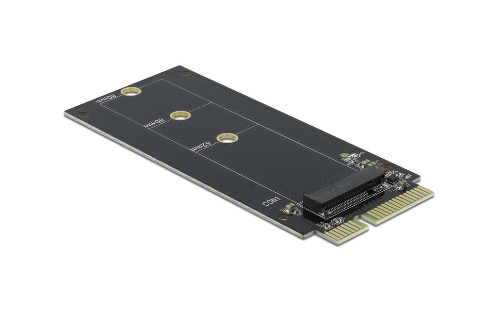 Delock Platine adaptatrice M.2 SATA – M.2 Clé-B SATA SSD