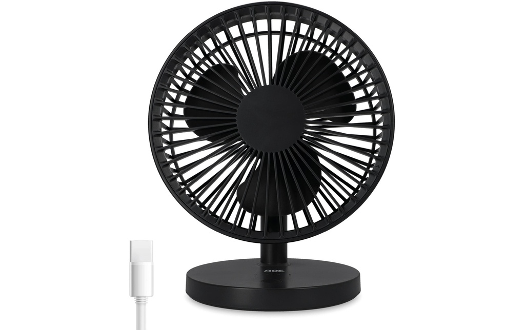 ADE Ventilateur de table sans fil Anthracite