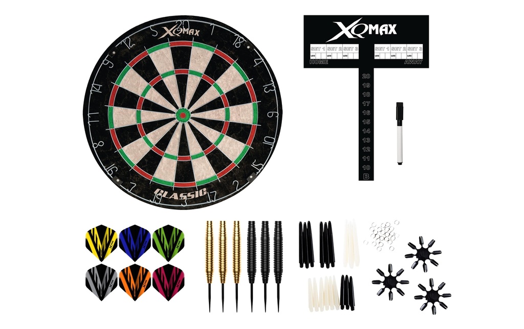 FTM Cible de fléchettes Kit de démarrage, 90 pièces