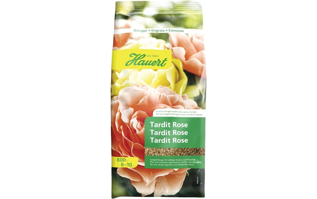 Hauert Engrais longue durée Tardit Rose 0,8 kg