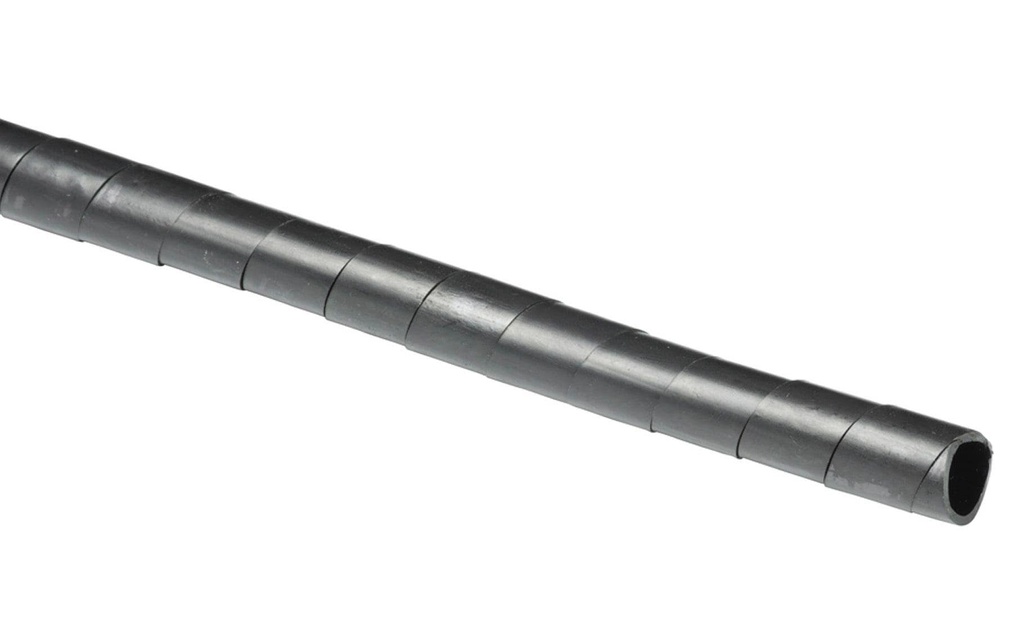 STEFFEN Gaine de câble D-Line Tidy 10-40 x 10-40 mm, 2.5 m, Noir