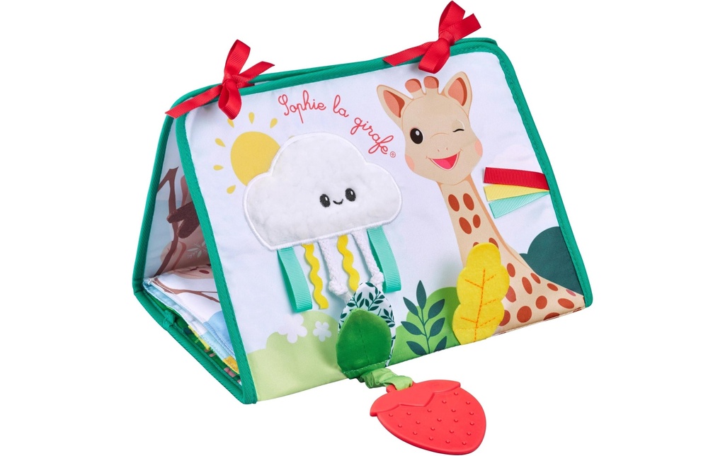 Sophie la girafe Livre dépliable avec support 18 x 23 x 4.4 cm