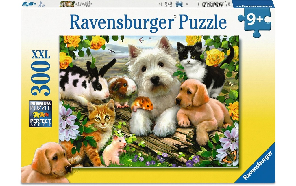 Ravensburger Puzzle Enfants Joyeuse amitié animale 300 pièces XXL