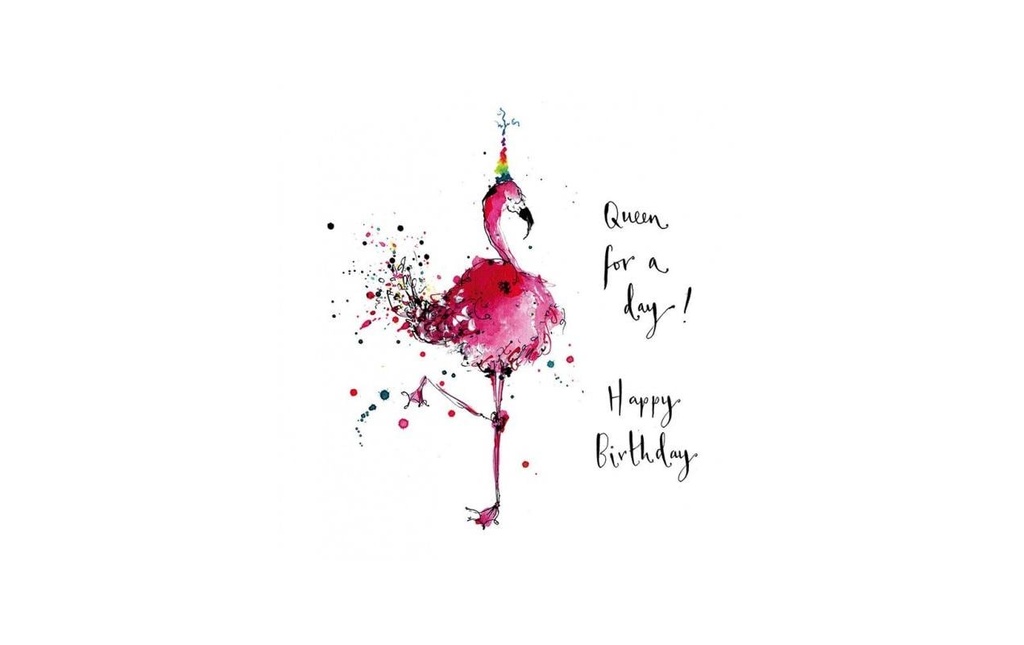 Cart Carte de félicitations Anniversaire 15 x 15 cm
