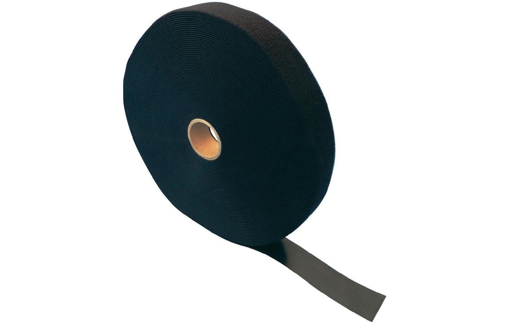 FASTECH Rouleau de bande auto-agrippante ETN Fast Strap 15 mm x 25 m, Noir