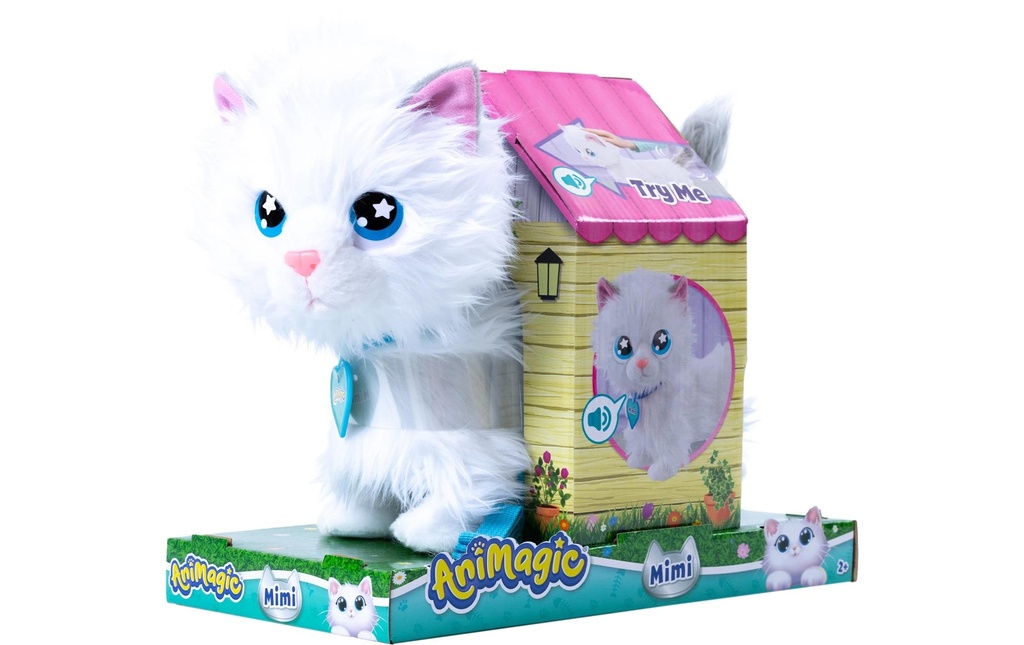 Max Bersinger Peluche fonctionnelle Animagic Mimi Cat