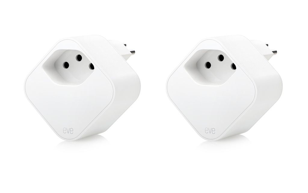 Eve Systems Smart Home Prise de courant Eve Energy 2 pcs